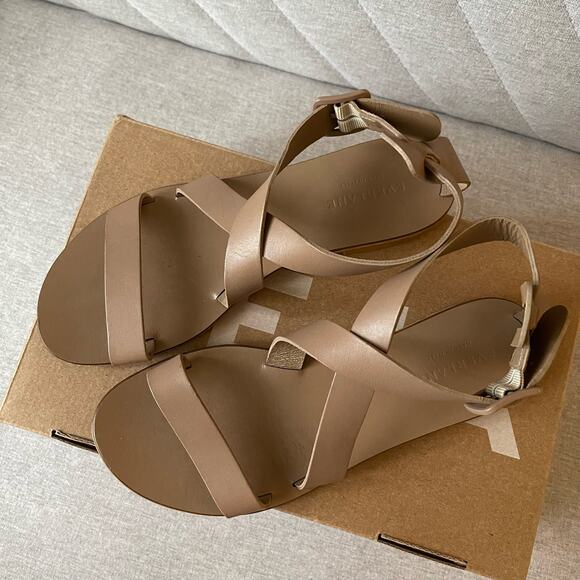 Everlane The Modern Wrap Leather Sandals (7) - Picture 2 of 7